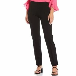 Outlet 🎁 Calessa 4-Way Stretch High Waist Ponte Pants Black 🔥